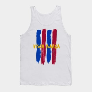 Visca Barca Barcelona Tank Top